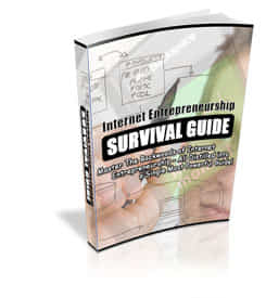 Internet Entrepreneurship Survival Guide 34 Pages, No Restriction PLR!